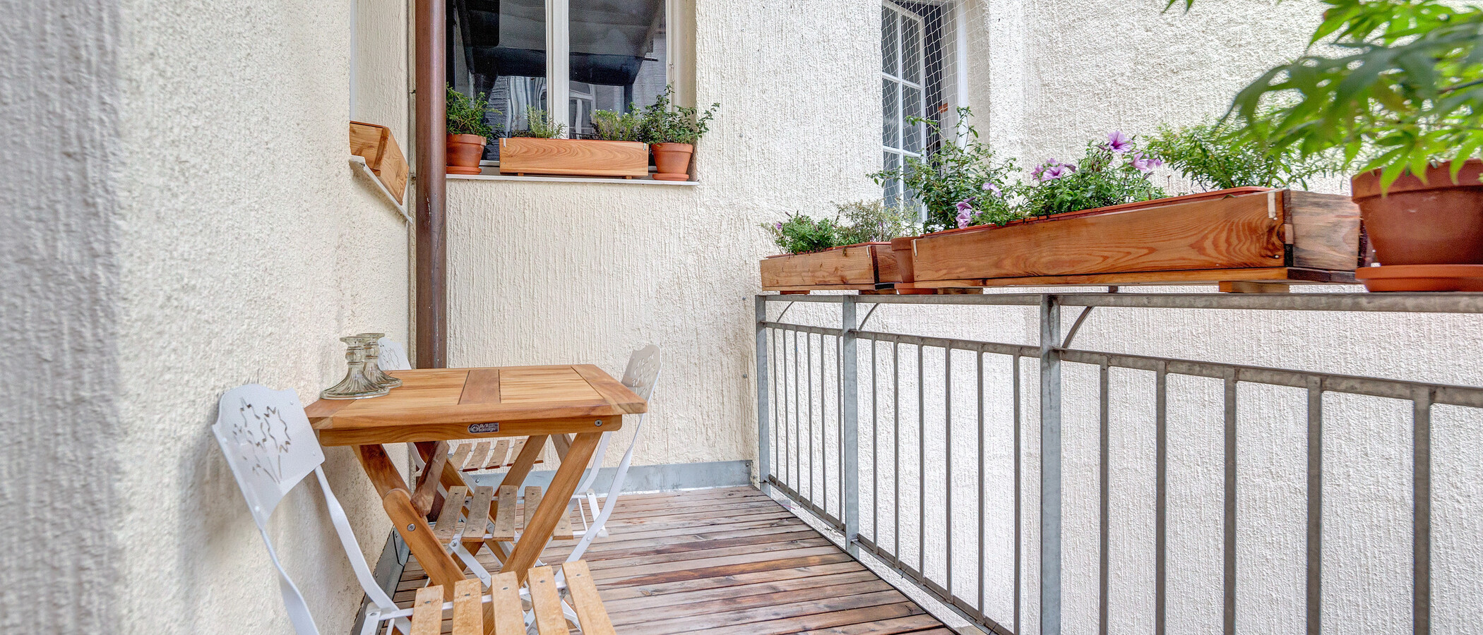 appartamento München Schwabing (links der Leopoldstraße) 01 balcone 1624