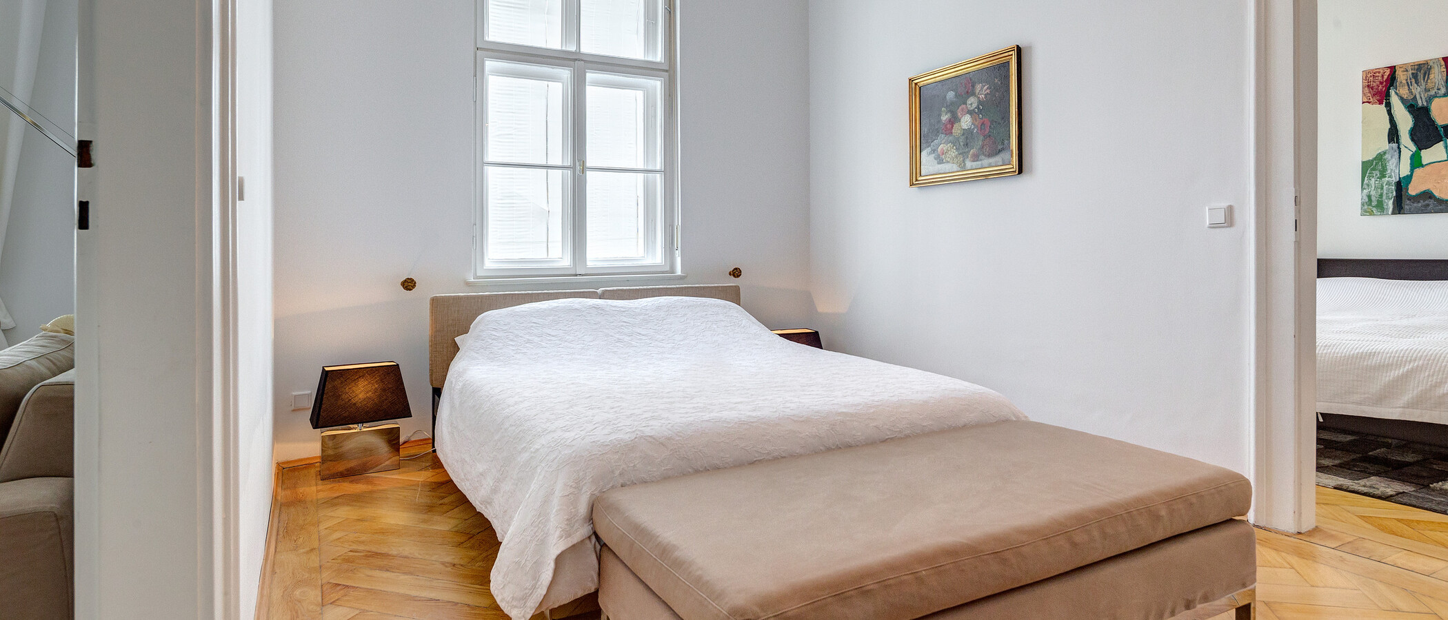 appartamento München Schwabing (links der Leopoldstraße) 02 zona notte 1624
