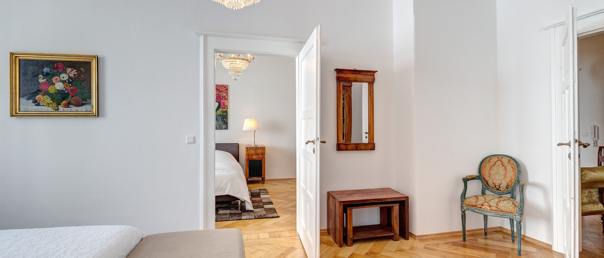 appartamento München Schwabing (links der Leopoldstraße) 03 zona notte 1624