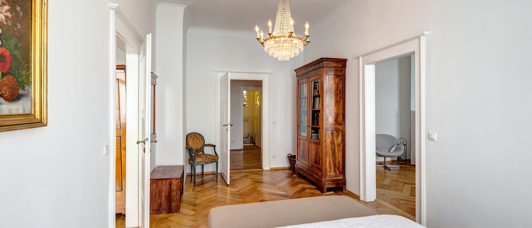 appartamento München Schwabing (links der Leopoldstraße) 04 zona notte 1624