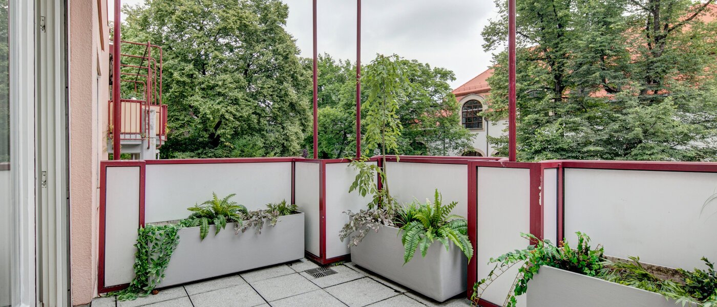 appartamento München Altbogenhausen 01 2° balcone 1627