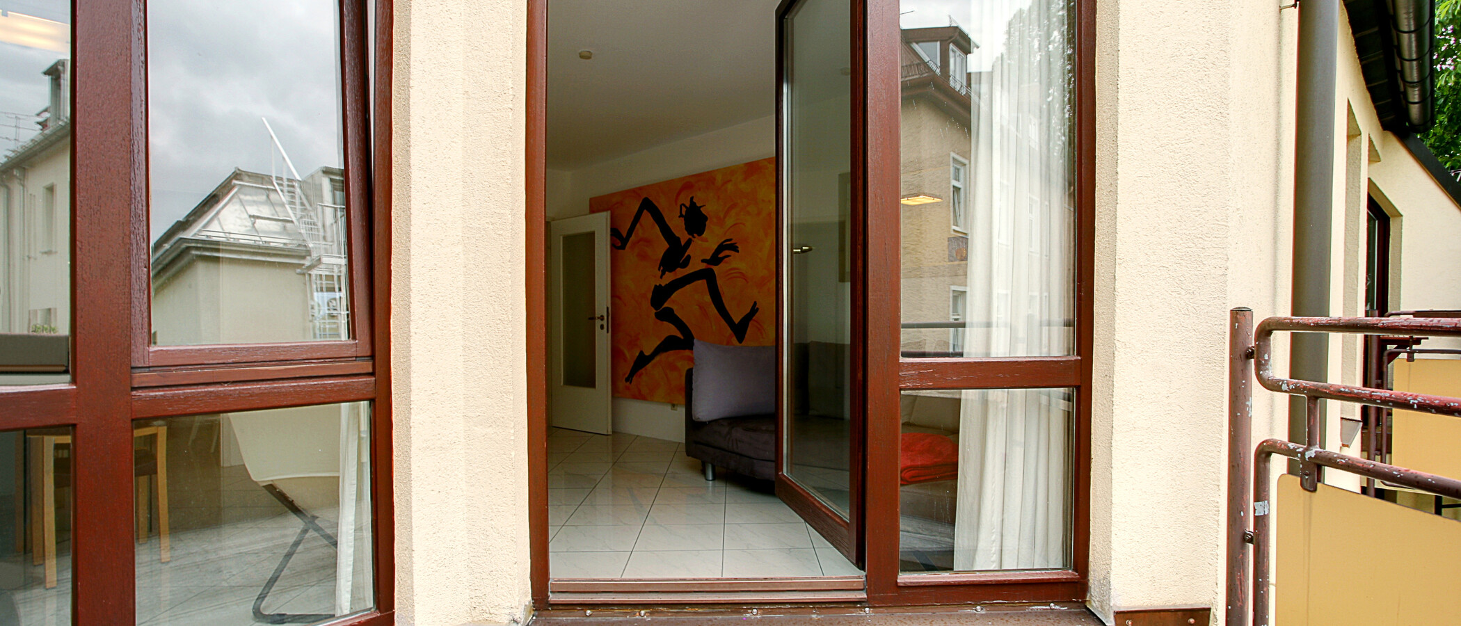 appartamento München Schwabing-West (rund um den Hohenzollernplatz) 03 balcone 1628