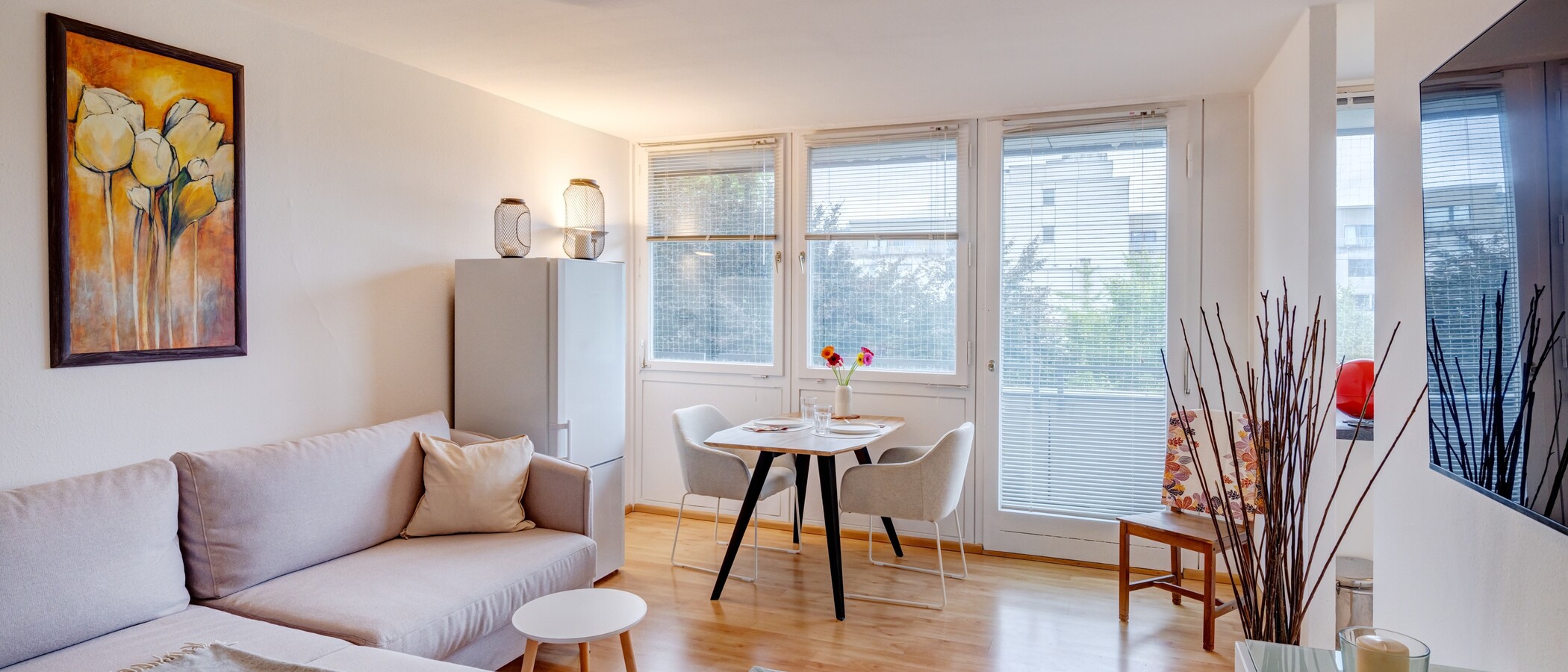 appartamento München Schwabing-West 01 zona living 1632