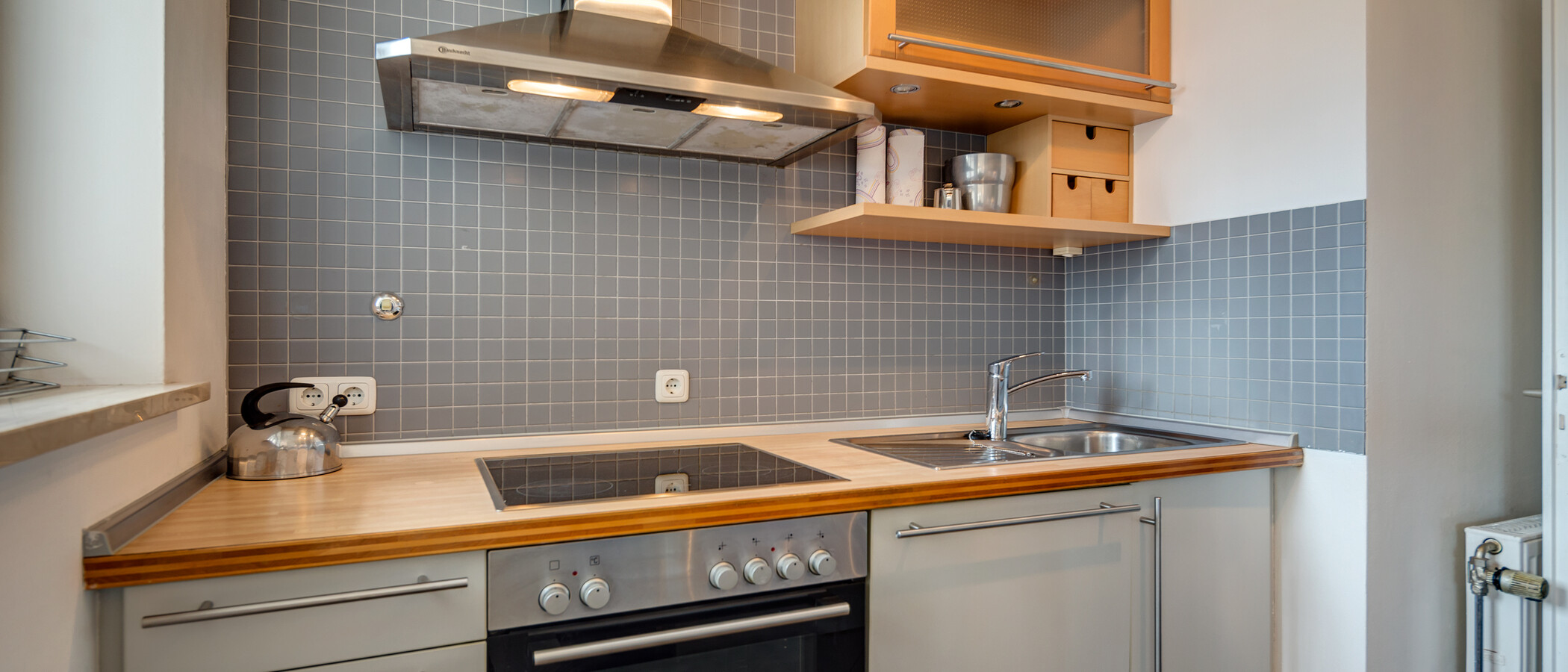 attico con terrazzo München Johanneskirchen 01 cucina 164