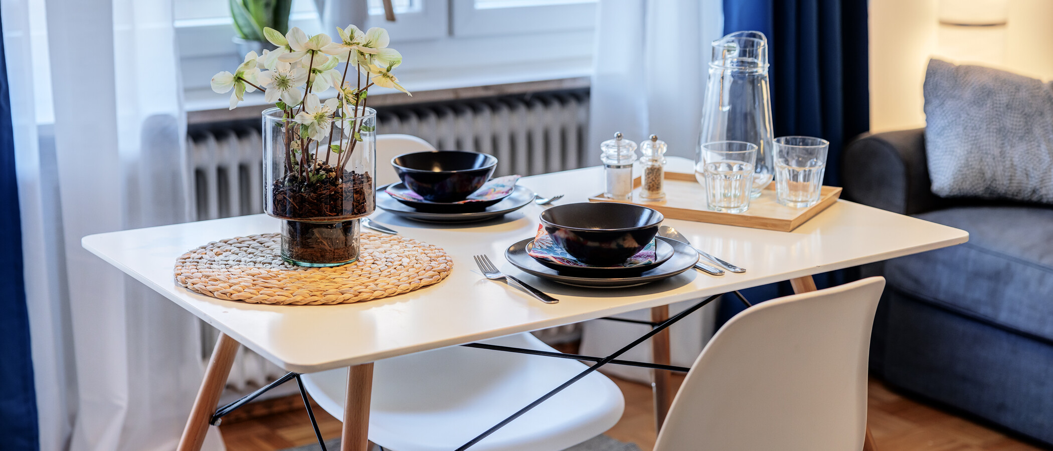 appartamento München Schwabing (links der Leopoldstraße) 02 zona living 1660