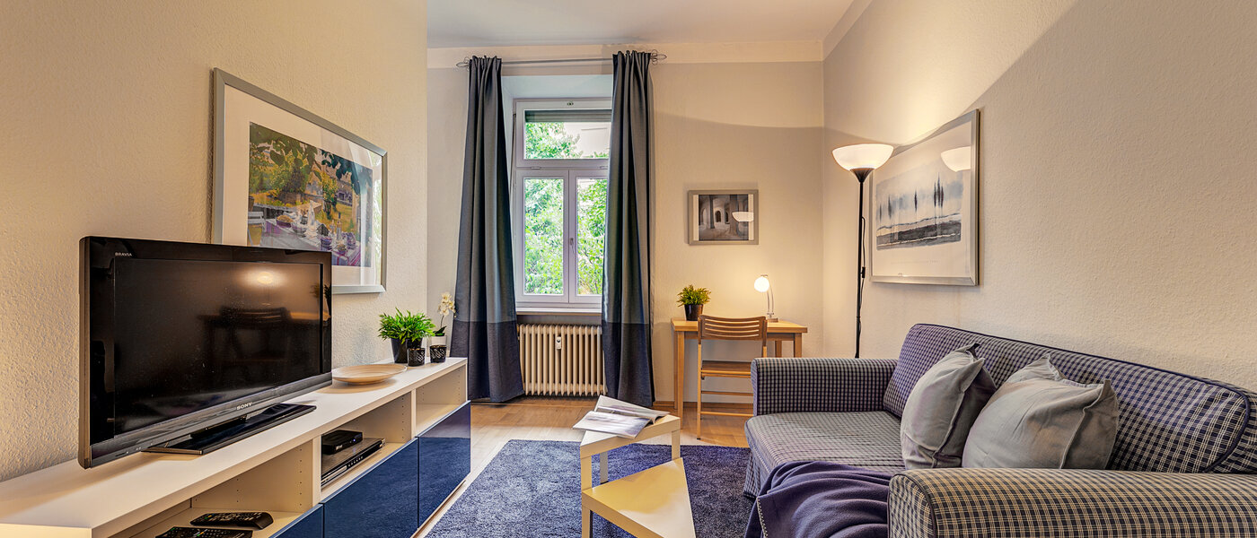 appartamento München Schwabing (rechts der Leopoldstraße) 02 zona living 1666