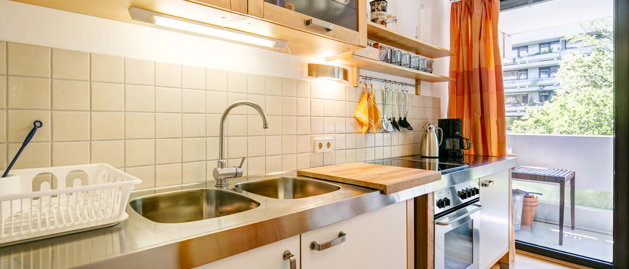 appartamento München Schwabing-Nord (zw. Belgrad- & Leopoldstraße) 01 cucina 1675