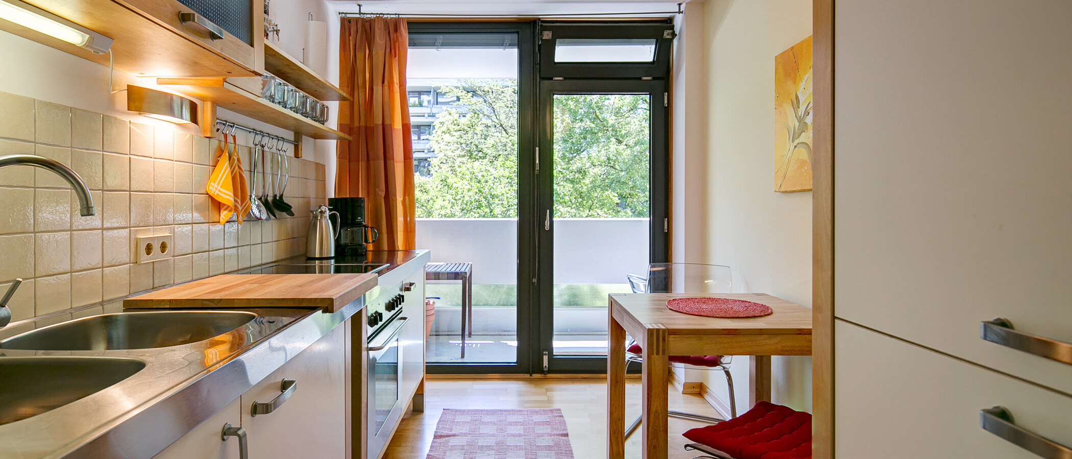 appartamento München Schwabing-Nord (zw. Belgrad- & Leopoldstraße) 02 cucina 1675