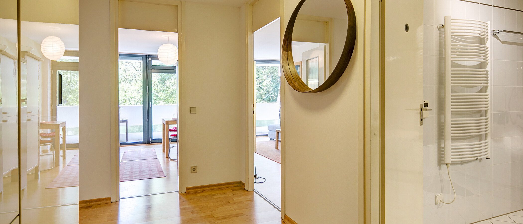 appartamento München Schwabing-Nord (zw. Belgrad- & Leopoldstraße) 01 ingresso/corridioio 1675