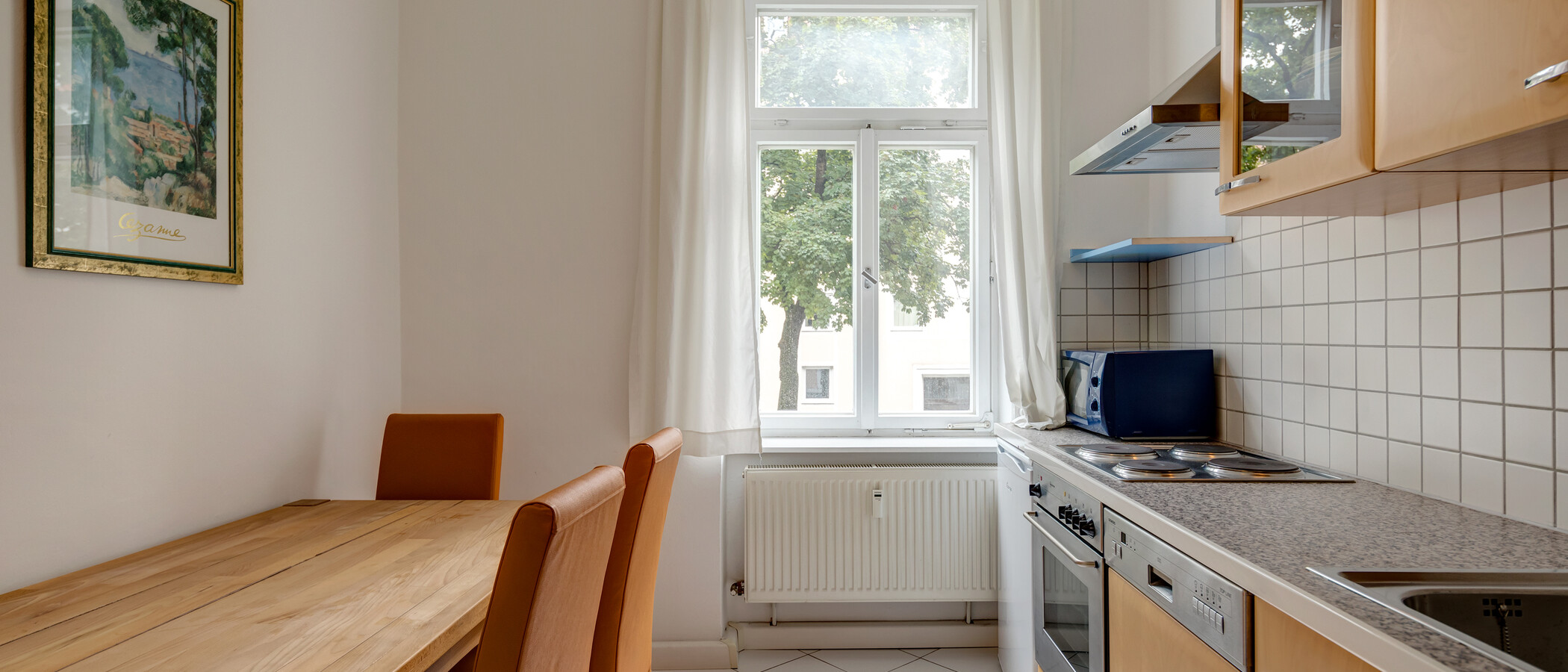 appartamento München Schwabing (links der Leopoldstraße) 01 cucina 1680