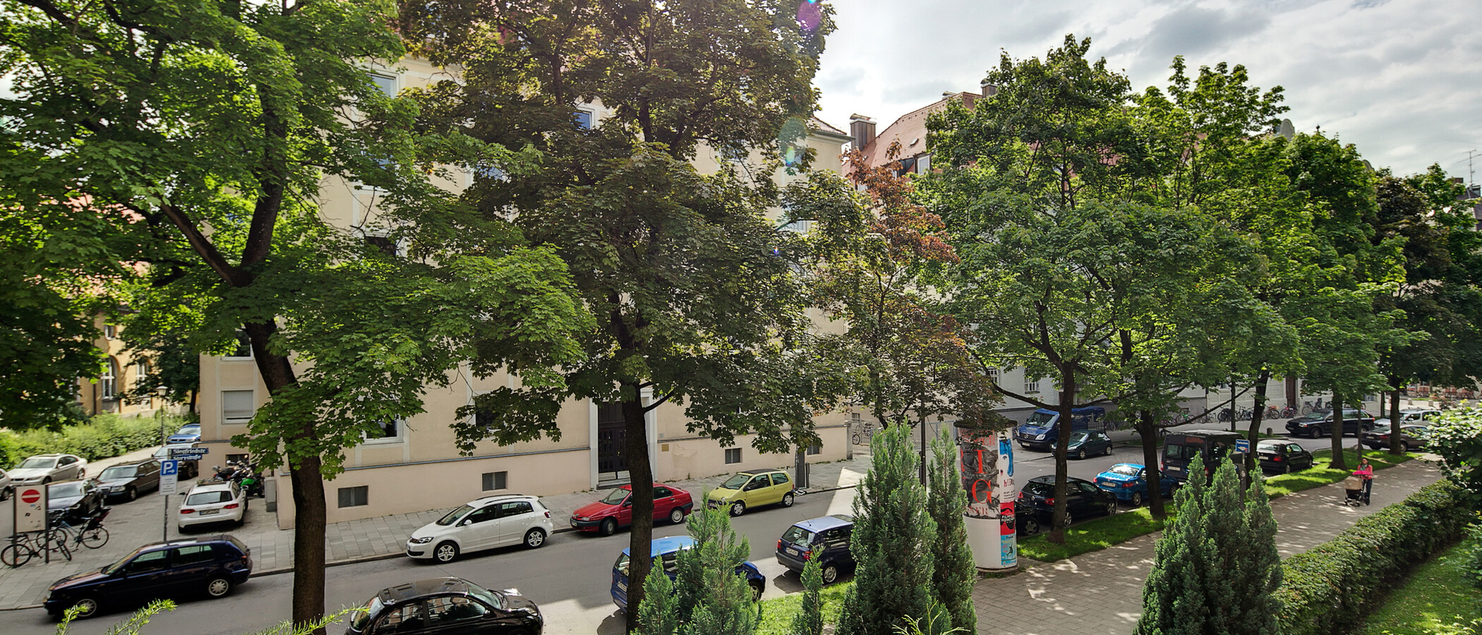 appartamento München Schwabing (links der Leopoldstraße) 02 vista 1680