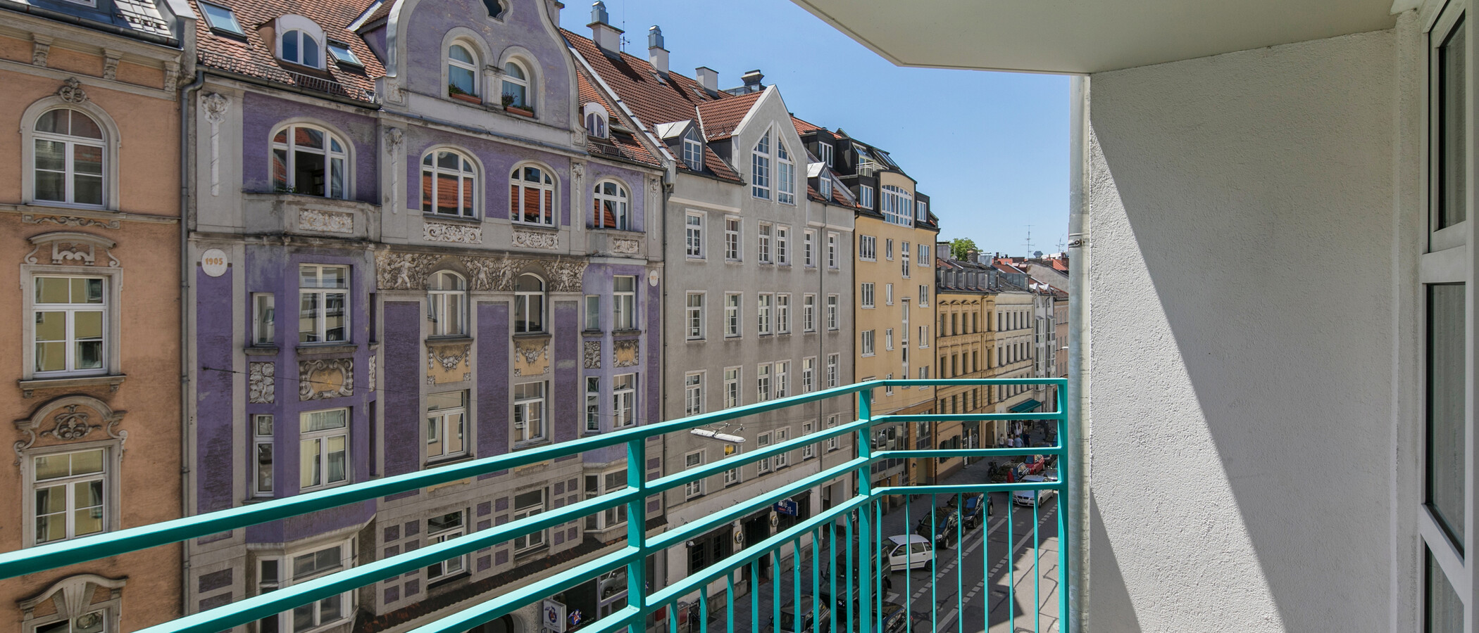 appartamento München Maxvorstadt - Westen 01 balcone 1681