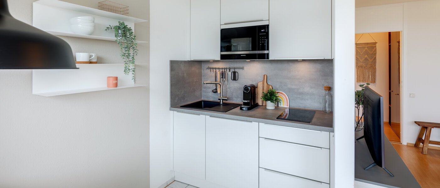 appartamento München Schwabing-Nord (zw. Leopoldstraße & Englischen Garten) 01 cucina 1739