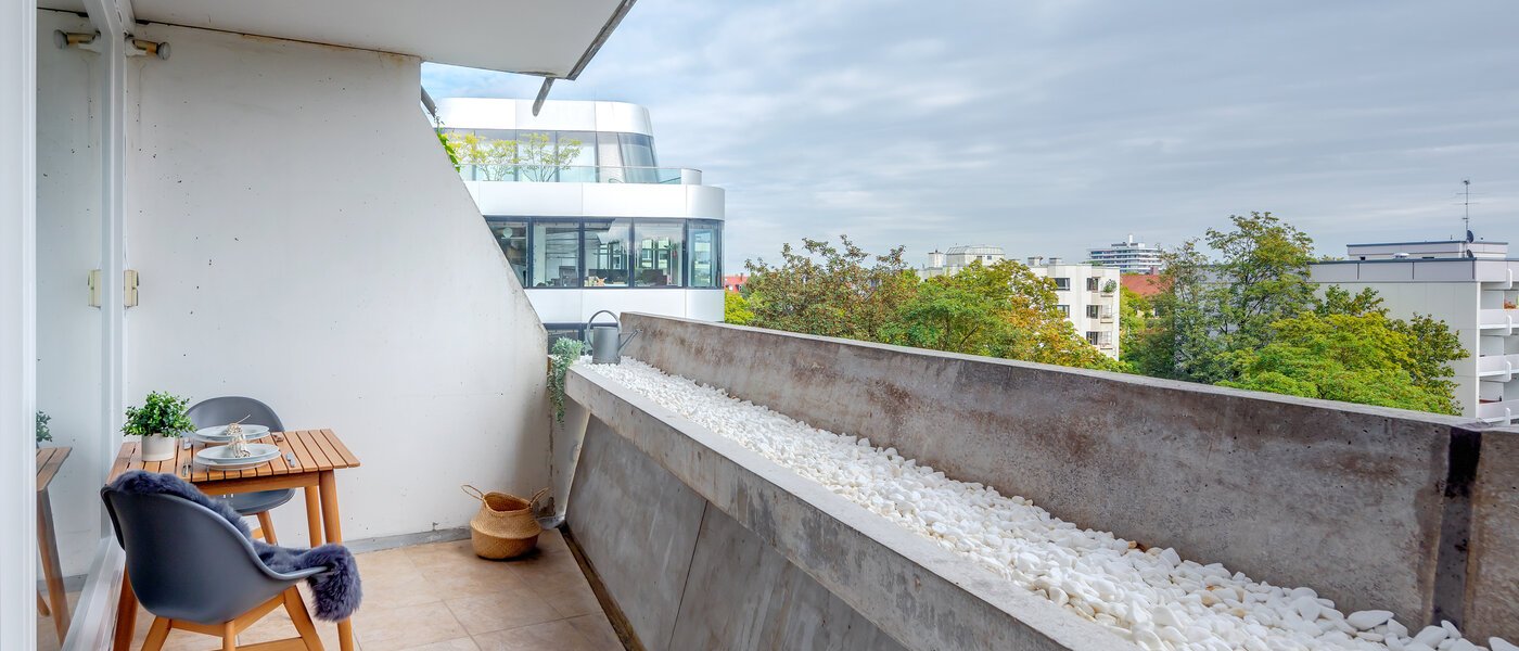 appartamento München Schwabing-Nord (zw. Leopoldstraße & Englischen Garten) 01 balcone 1739