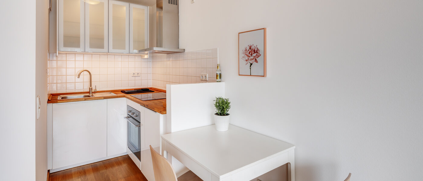 abitazione München Schwabing (rechts der Leopoldstraße) 03 cucina 1782