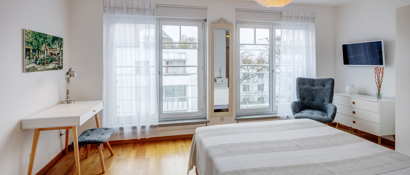 abitazione München Schwabing (rechts der Leopoldstraße) 01 zona living 1782