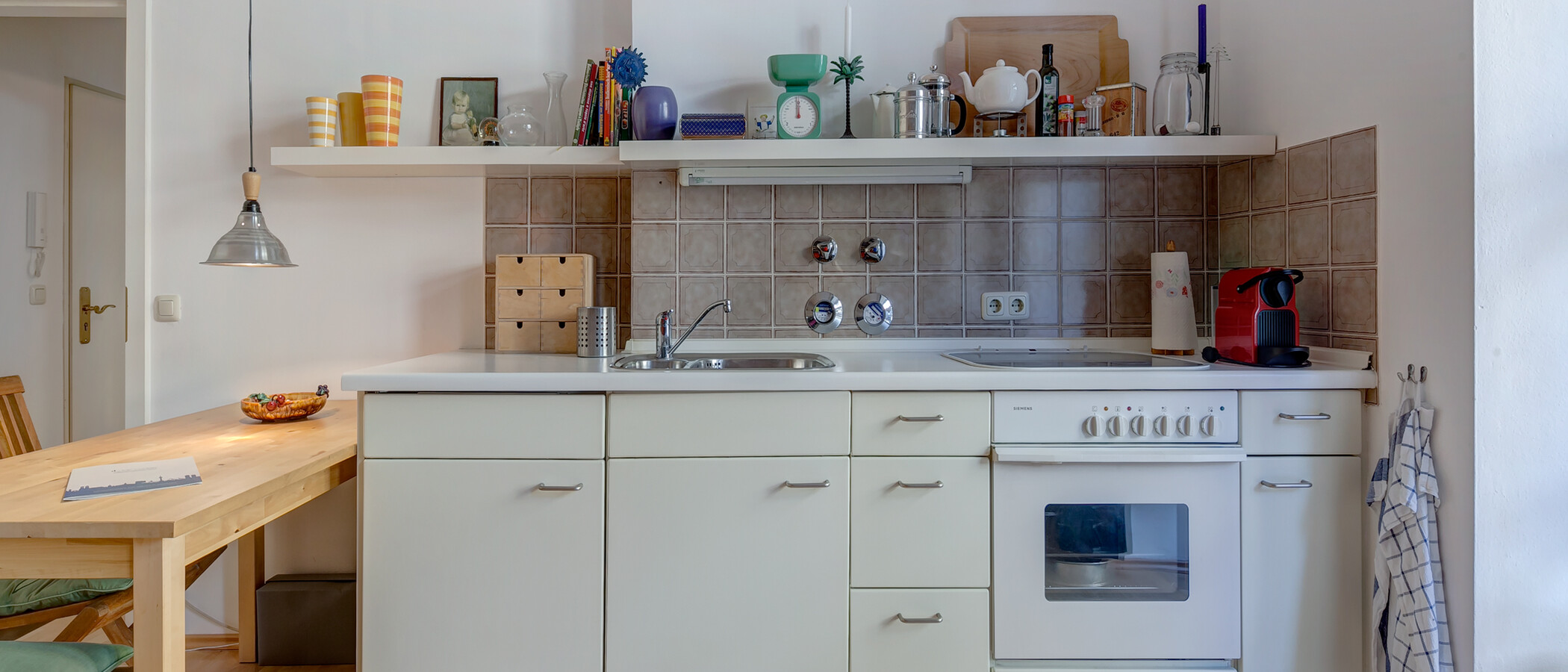 appartamento München Schwabing (links der Leopoldstraße) 01 cucina 1797