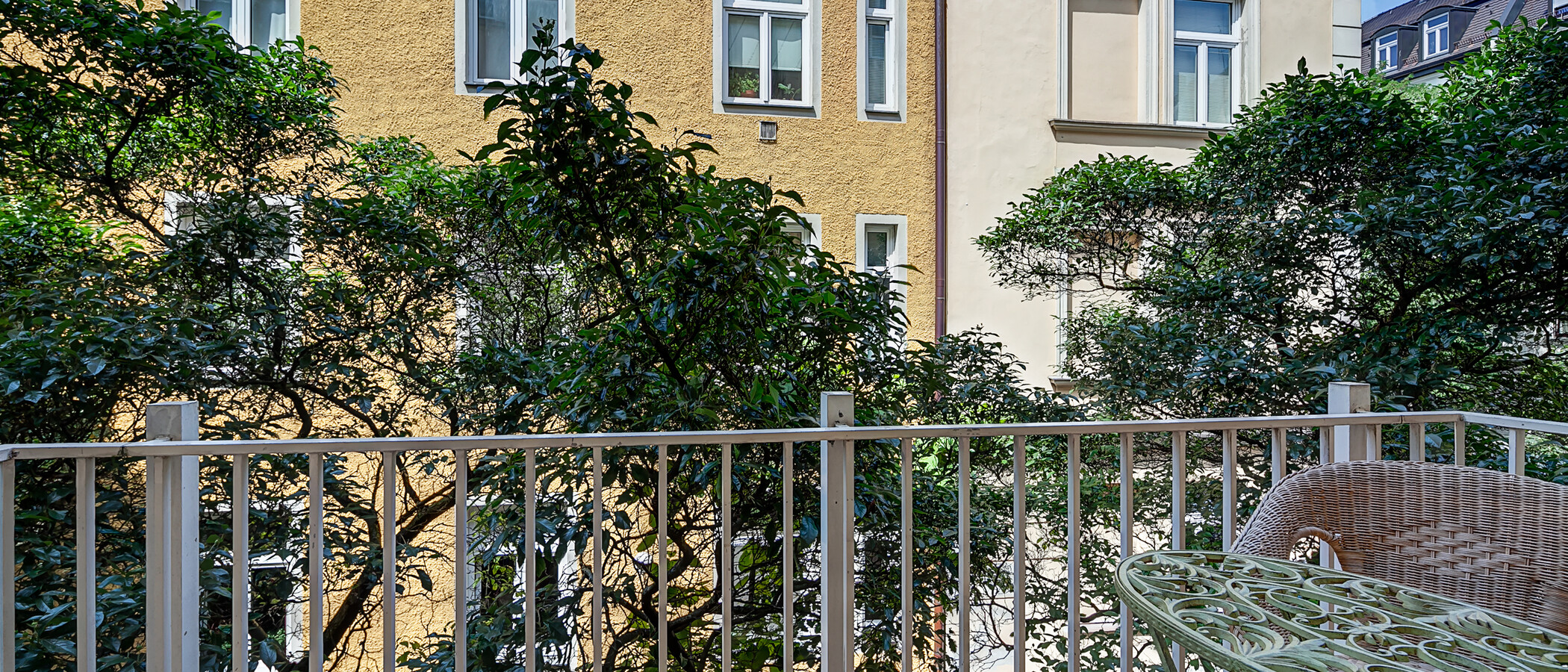 appartamento München Schwabing (links der Leopoldstraße) 02 balcone 1797