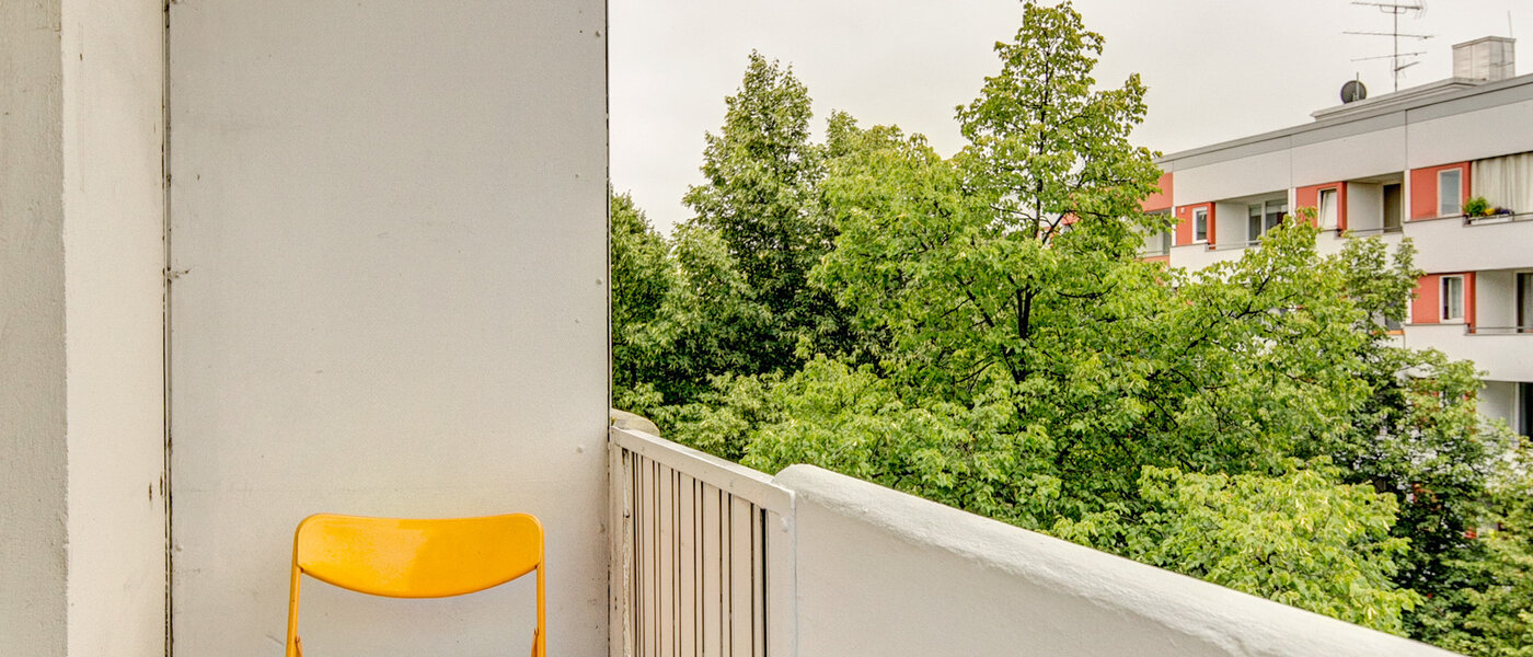 appartamento München Sendling 01 balcone 1814
