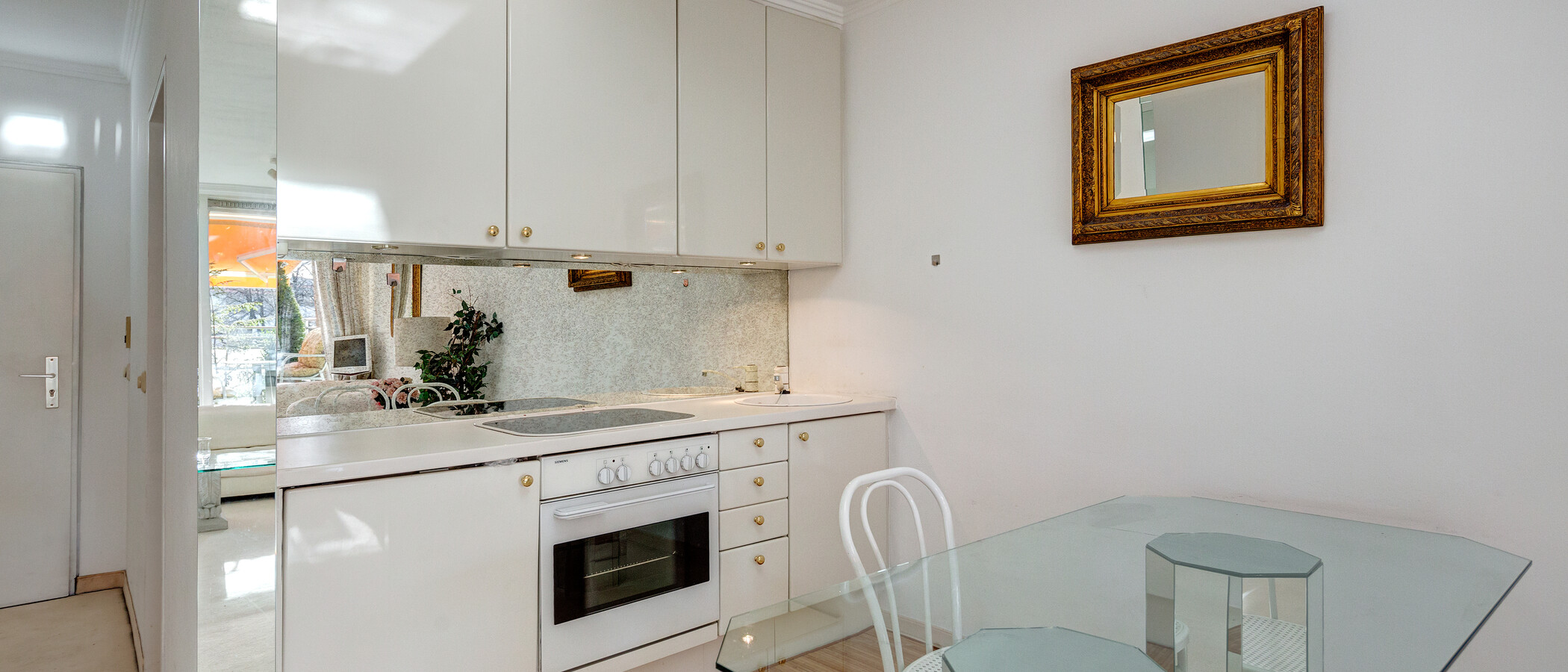 attico con terrazzo München Nymphenburg-Gern 01 cucina 1919