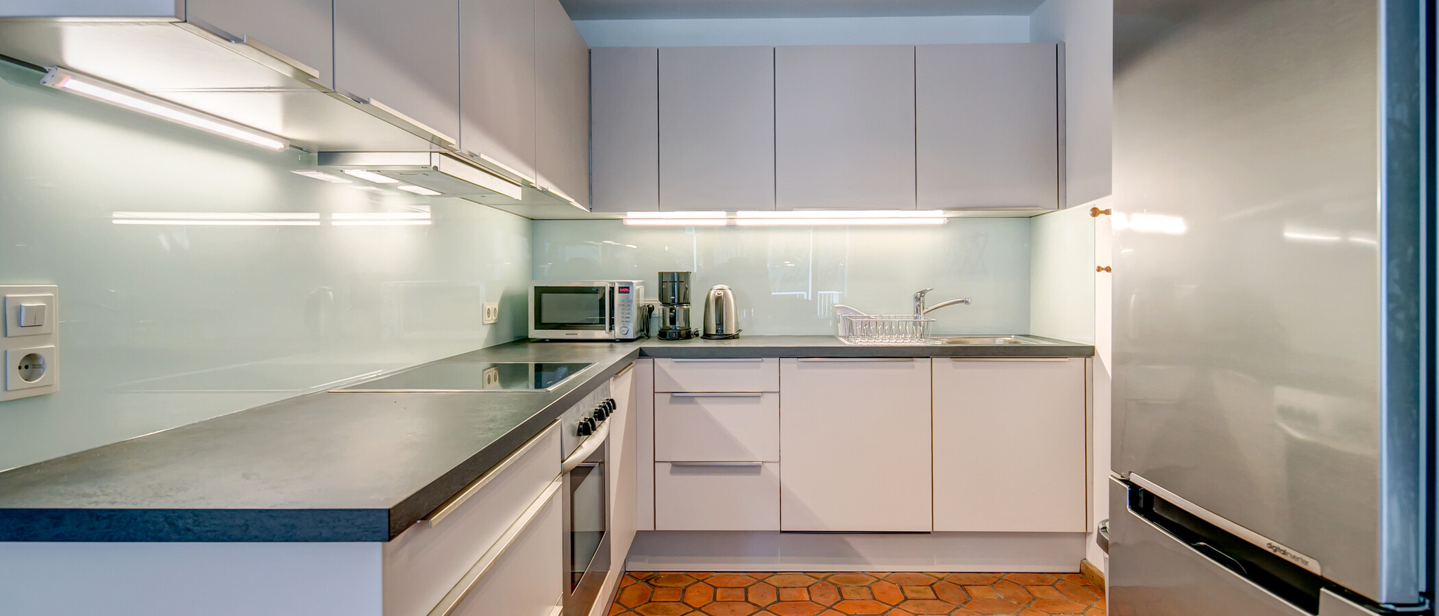 appartamento München Schwabing (rechts der Leopoldstraße) 01 cucina 1976