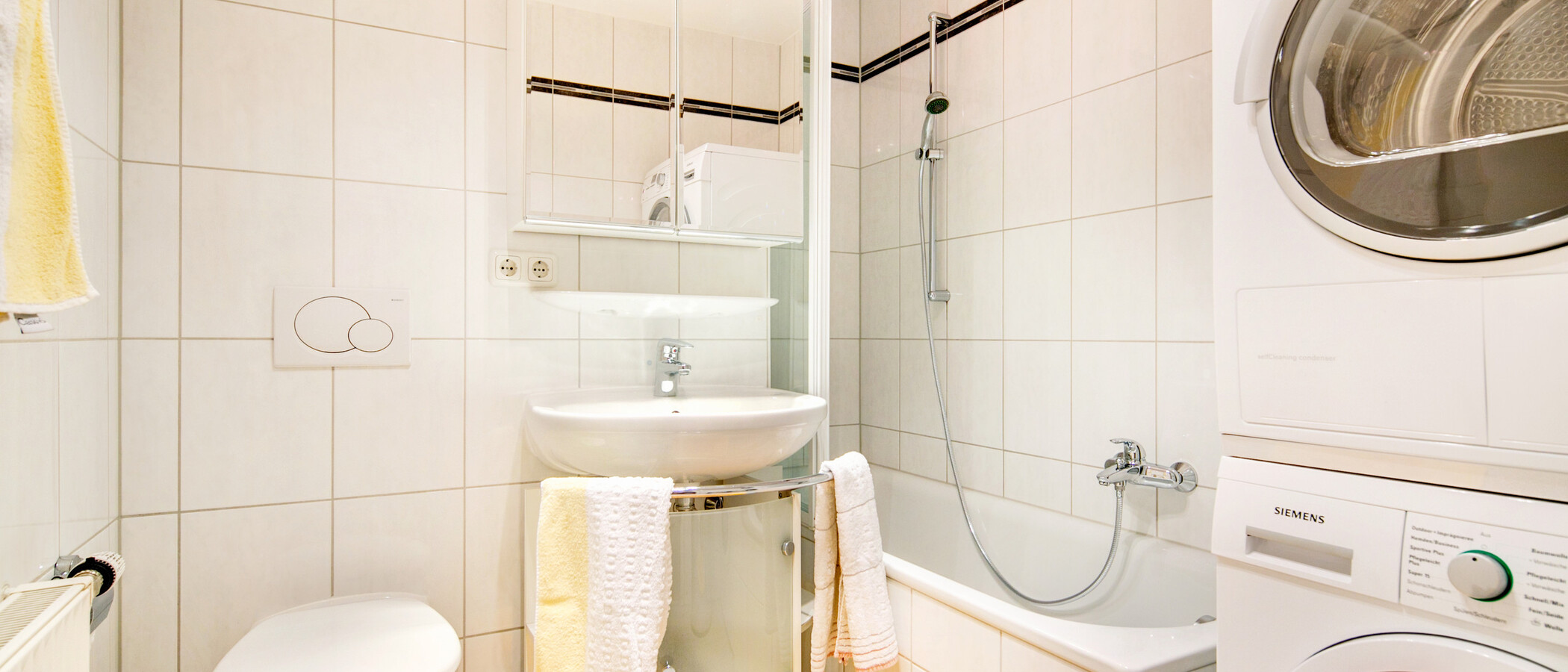 appartamento München Schwabing (rechts der Leopoldstraße) 01 bagno 1976