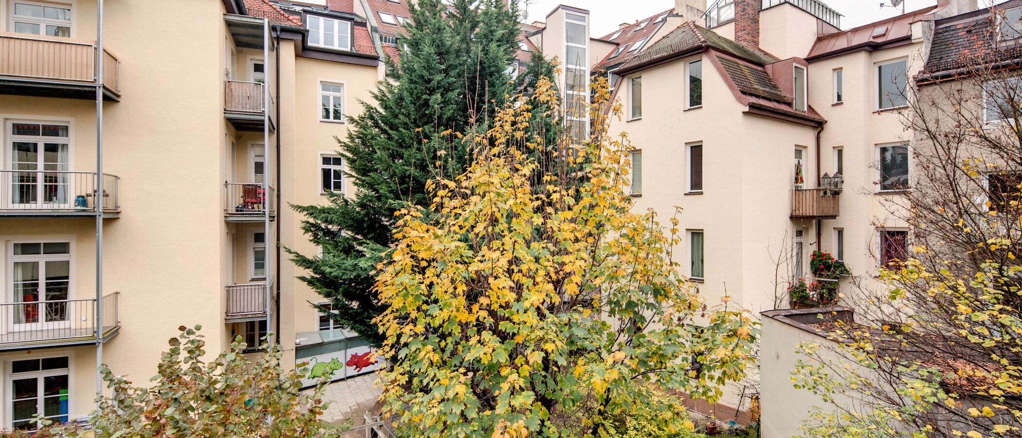 appartamento München Schwabing (rechts der Leopoldstraße) 01 vista 1976