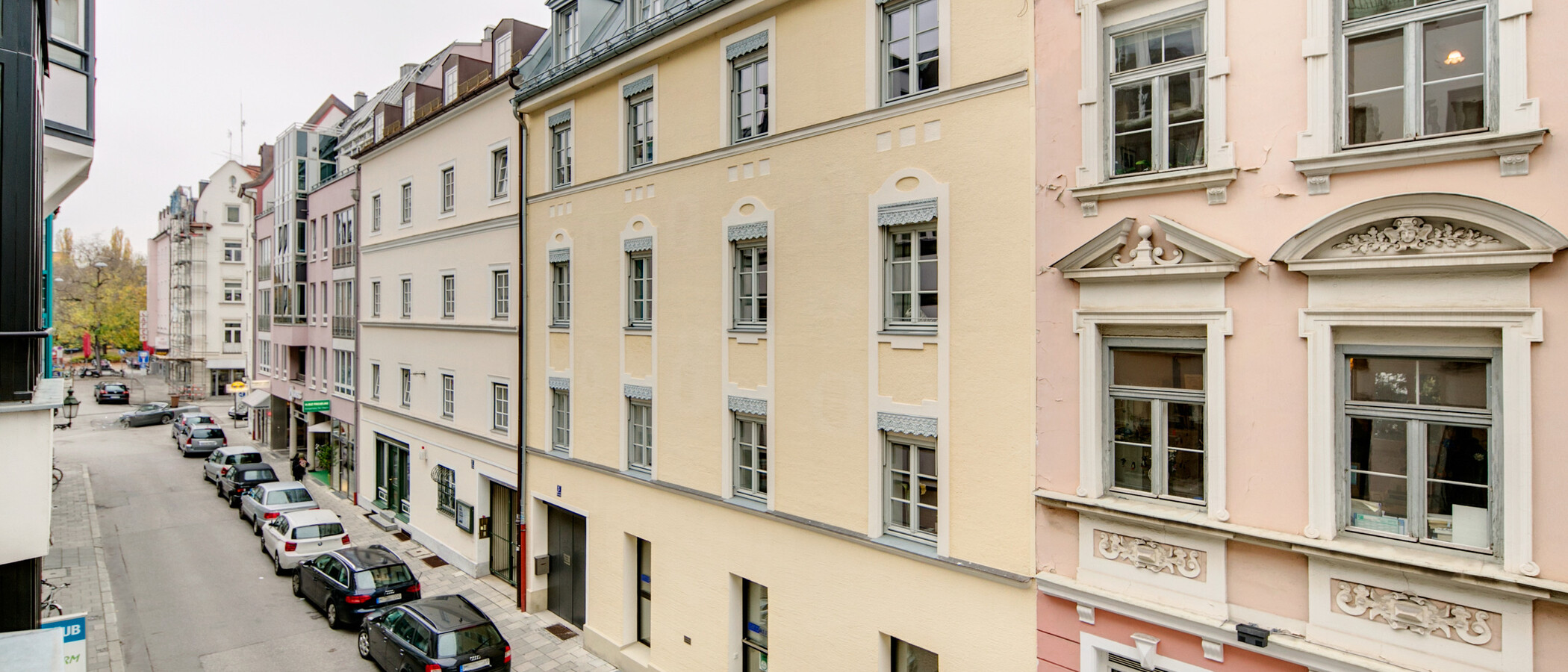 appartamento München Schwabing (rechts der Leopoldstraße) 04 vista 1976