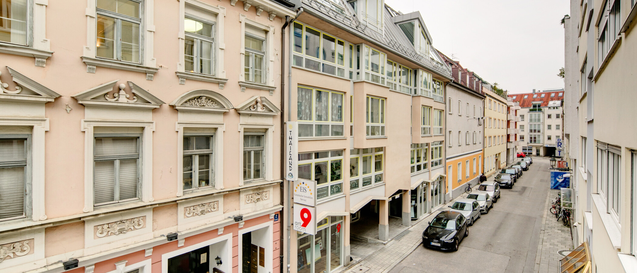appartamento München Schwabing (rechts der Leopoldstraße) 05 vista 1976