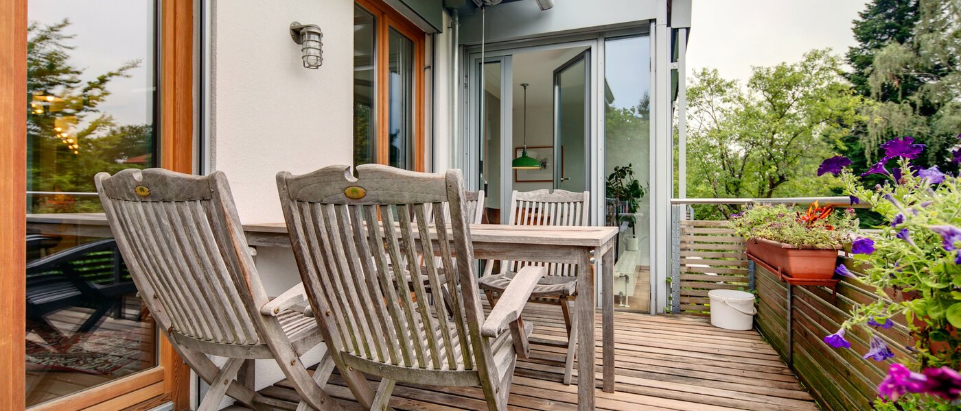 appartamento München Großhadern 01 balcone 2051