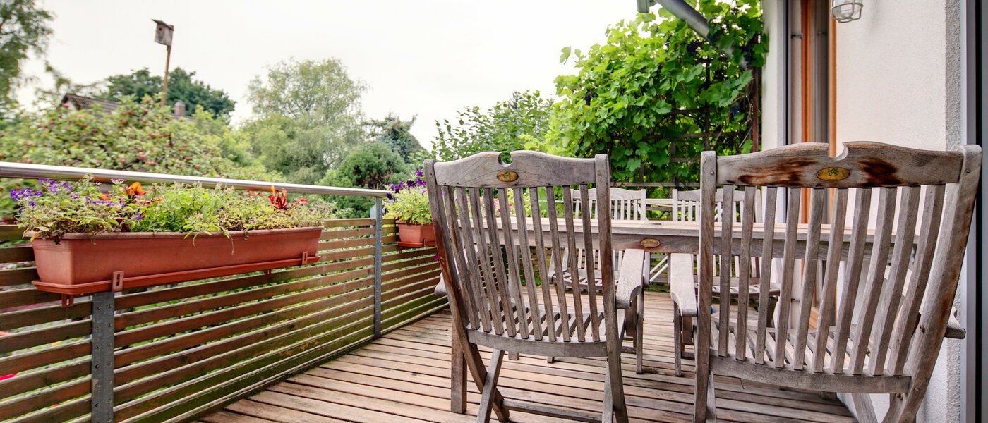 appartamento München Großhadern 03 balcone 2051