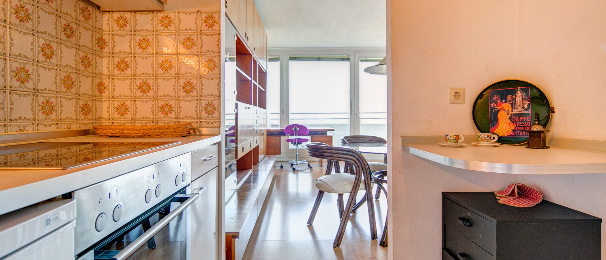 appartamento München Mittersendling 02 cucina 2140