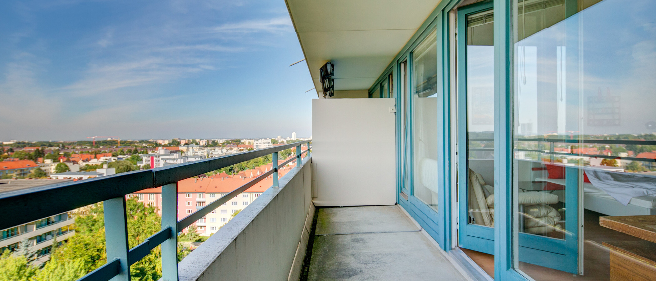appartamento München Mittersendling 02 balcone 2140