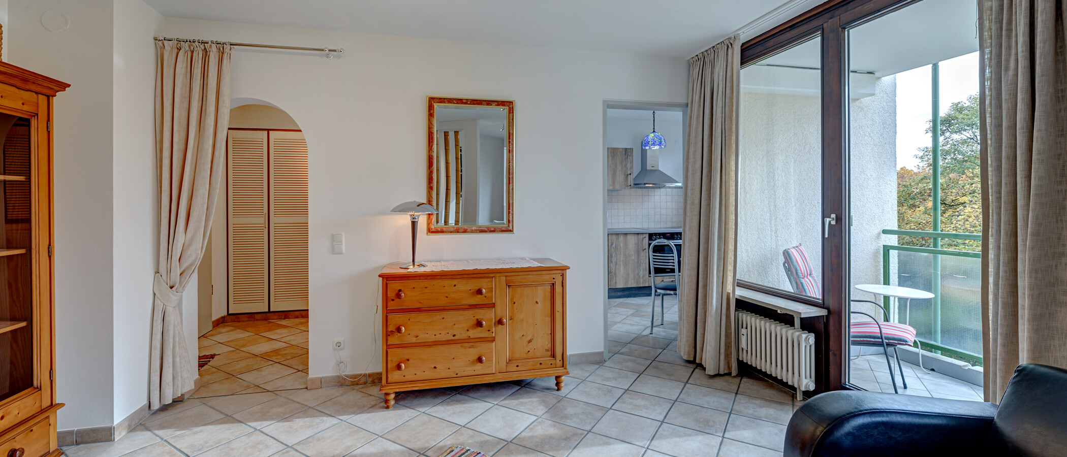 appartamento München Denning 04 zona living 2167