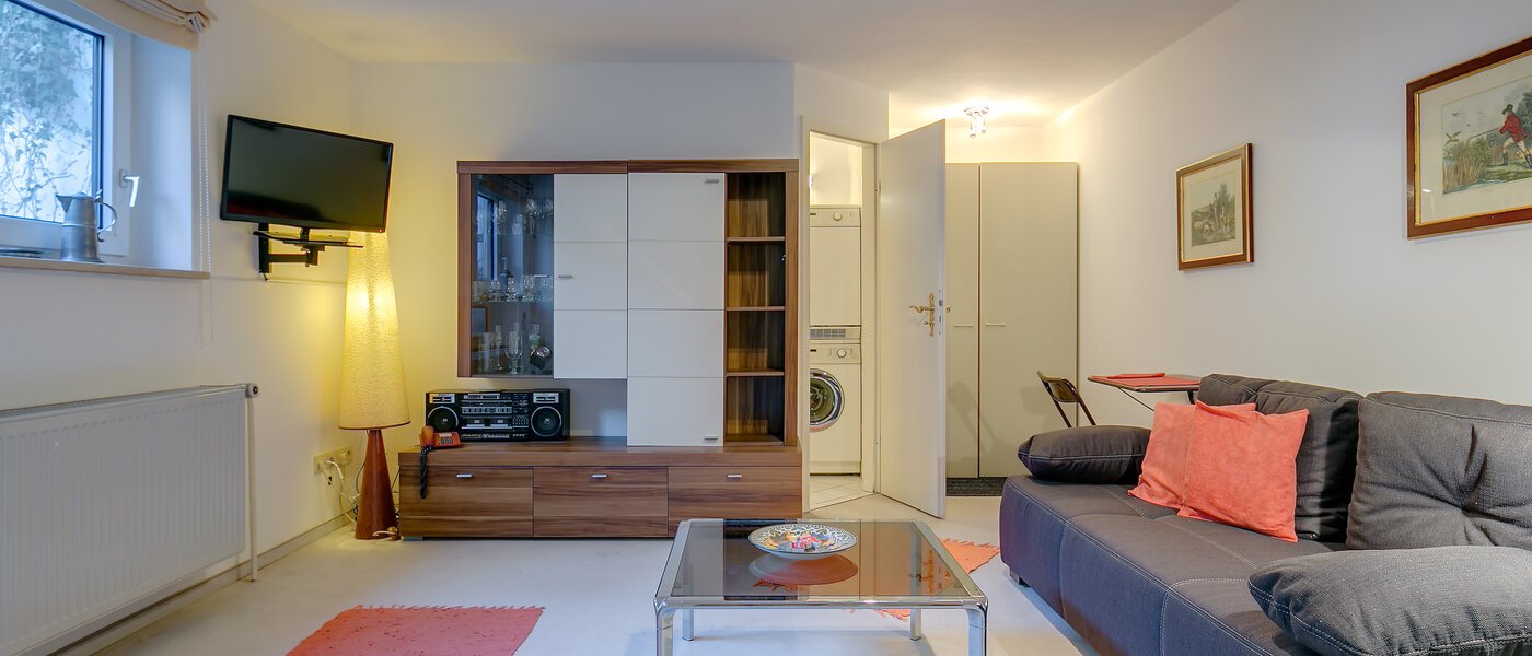 appartamento seminterrato Pullach im Isartal 04 soggiorno 2191