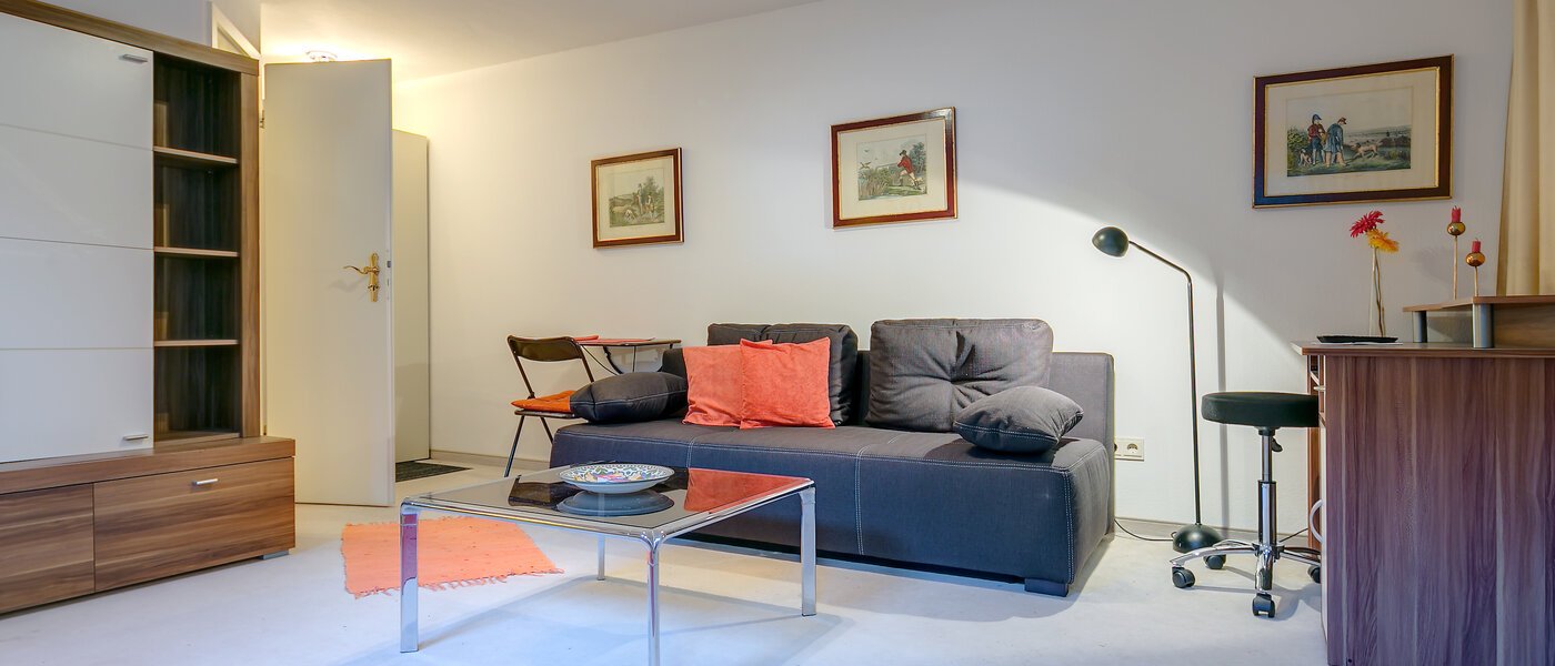 appartamento seminterrato Pullach im Isartal 05 soggiorno 2191