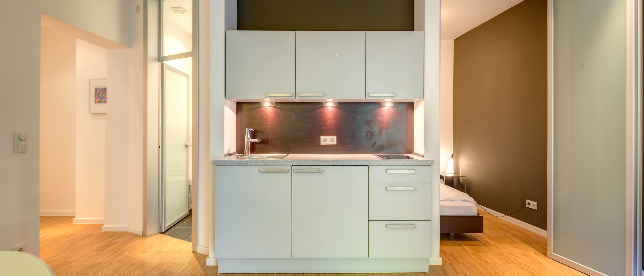 appartamento München Maxvorstadt - Universitätsviertel 01 cucina 2228