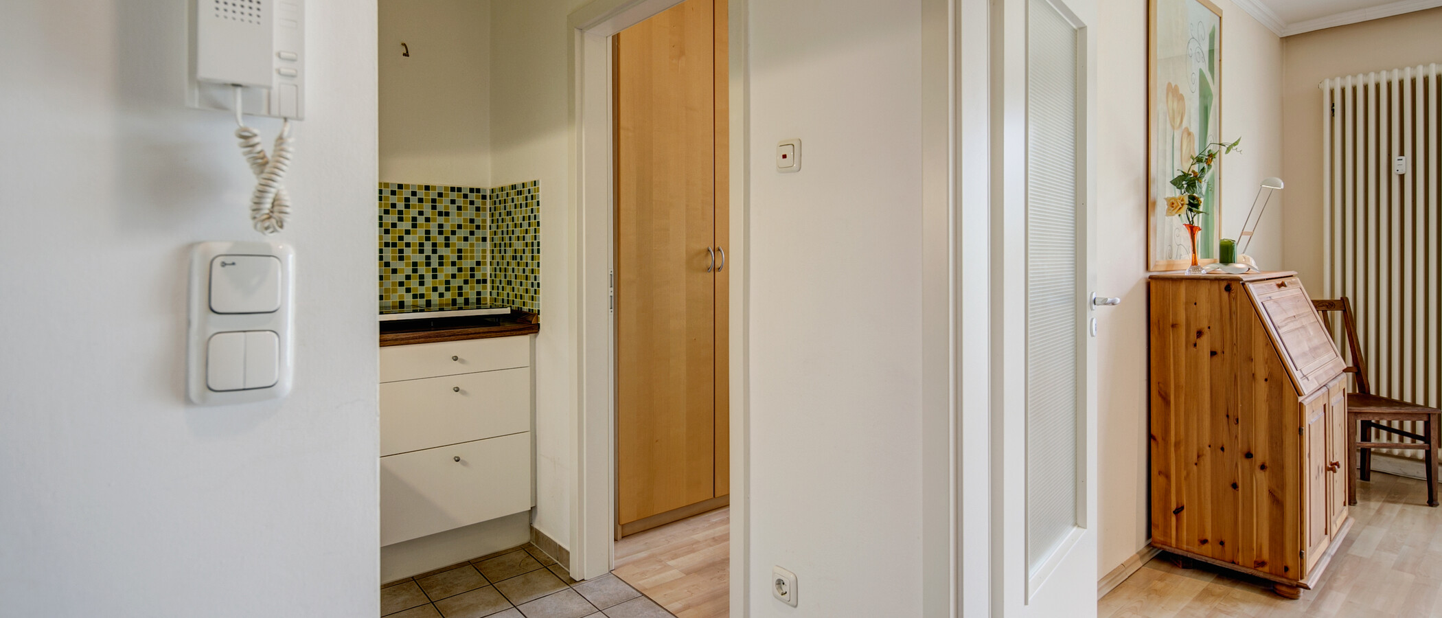 appartamento München Schwabing (links der Leopoldstraße) 01 ingresso/corridioio 2236