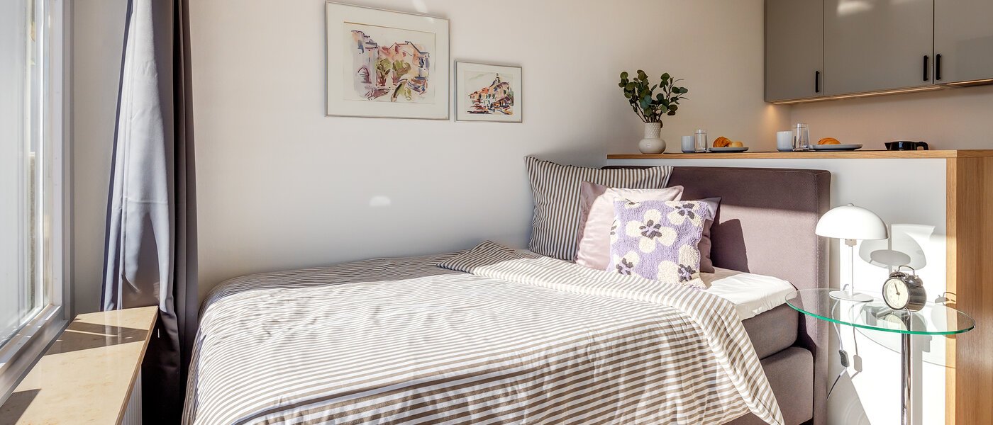 abitazione München Schwabing-Nord (zw. Leopoldstraße & Englischen Garten) 02 zona notte 2242