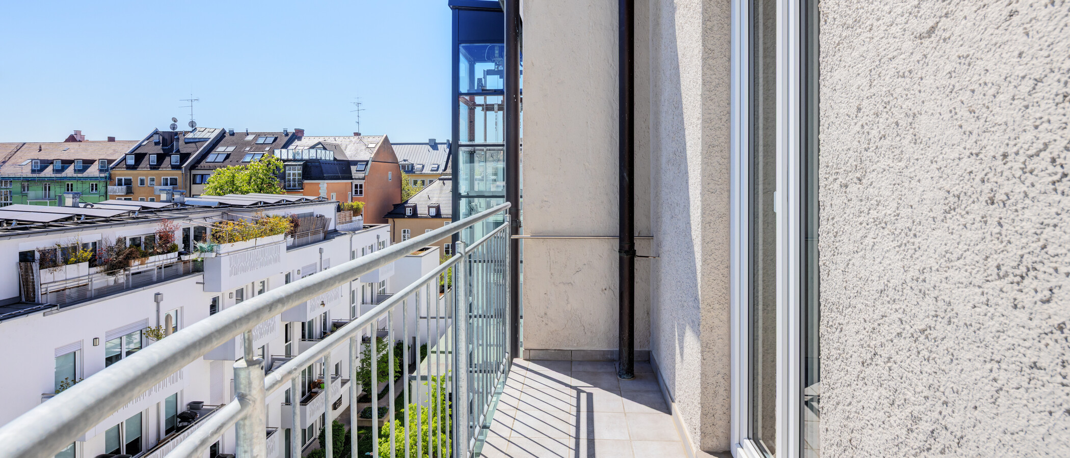 appartamento München Maxvorstadt - Museumsviertel 02 balcone 2248