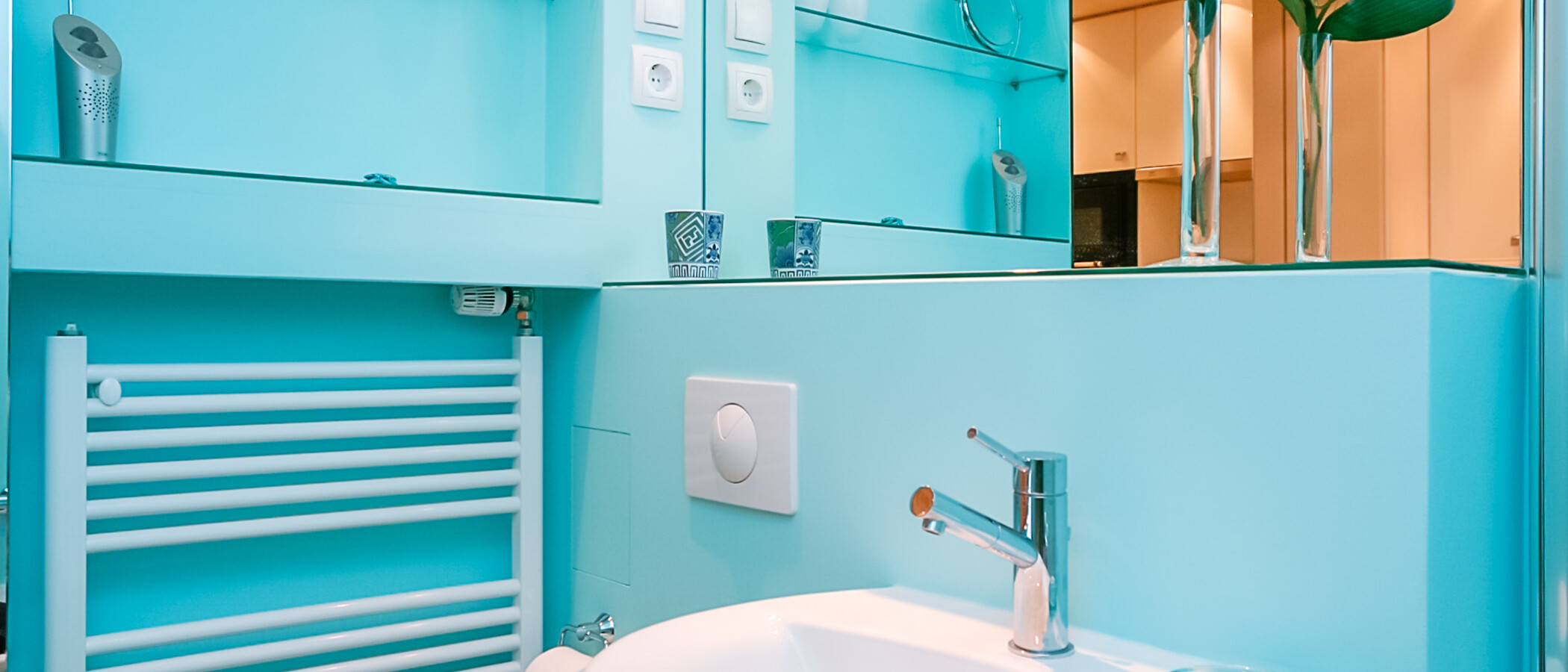 abitazione München Schwabing (links der Leopoldstraße) 03 bagno 2333