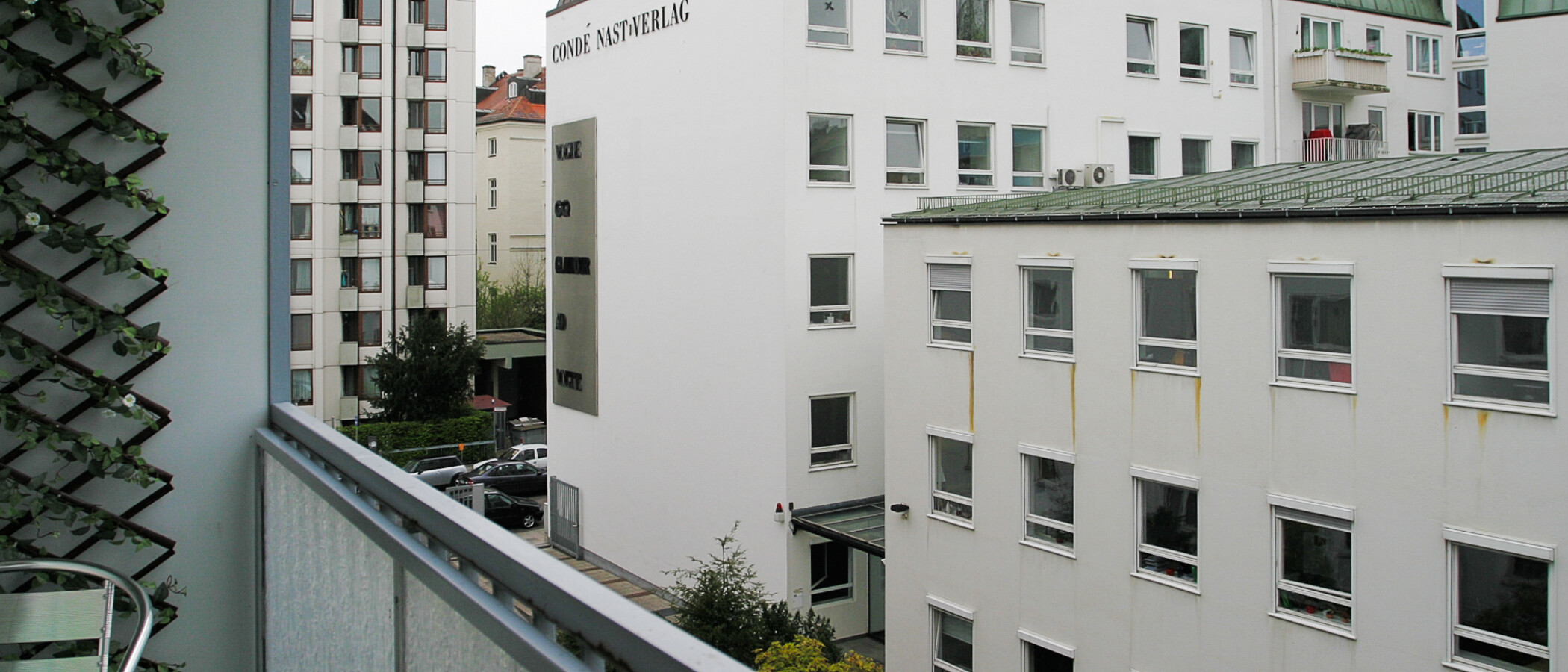 abitazione München Schwabing (links der Leopoldstraße) 04 balcone 2333