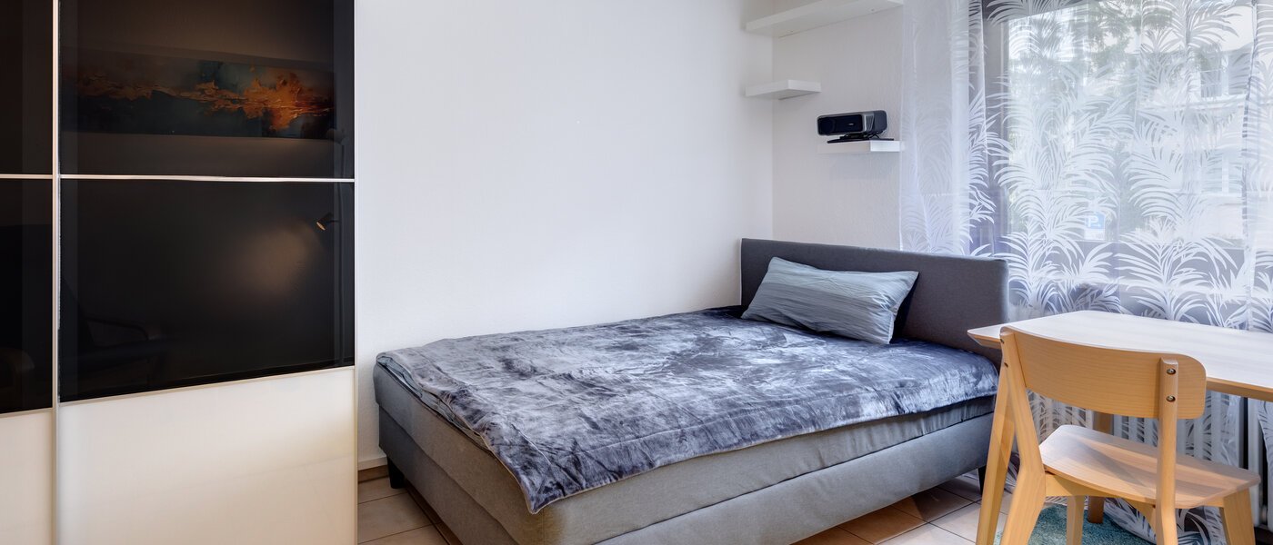 abitazione München Sendling 01 zona notte 2343