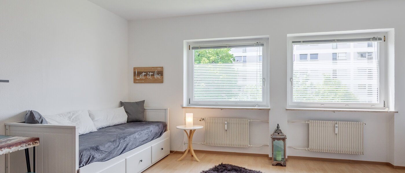 appartamento München Lerchenau 02 zona living 2355