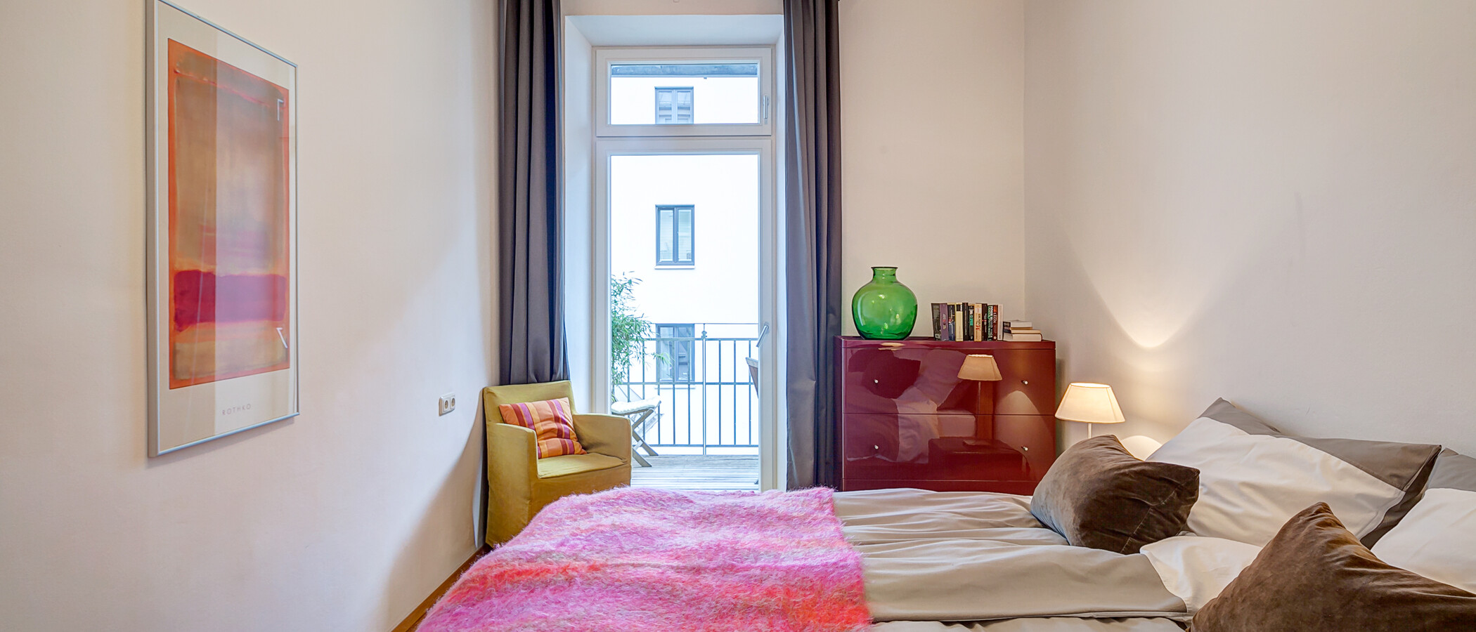 appartamento München Gärtnerplatzviertel 02 zona notte 2364