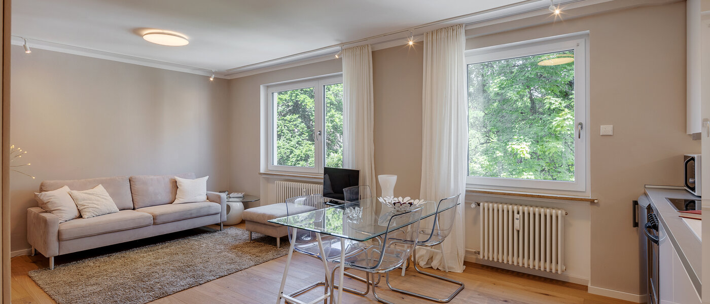appartamento München Schwabing (links der Leopoldstraße) 02 zona living 2407