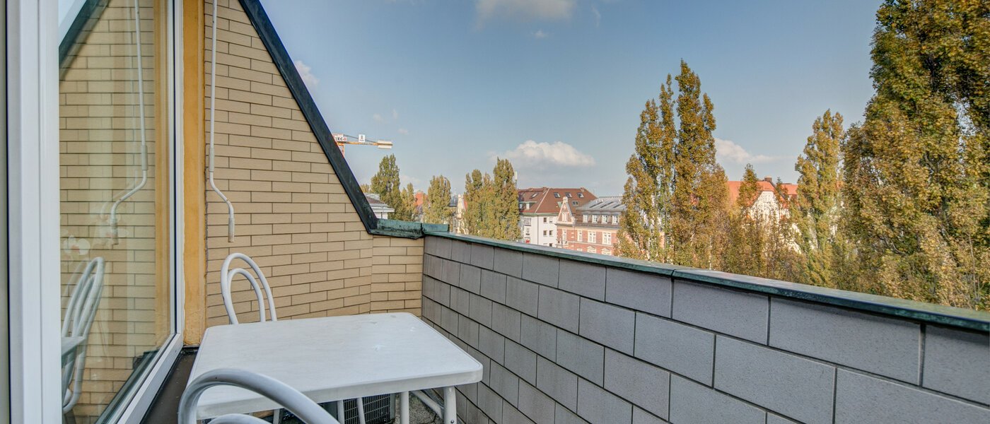 appartamento München Schwabing (rechts der Leopoldstraße) 01 terrazza 2486