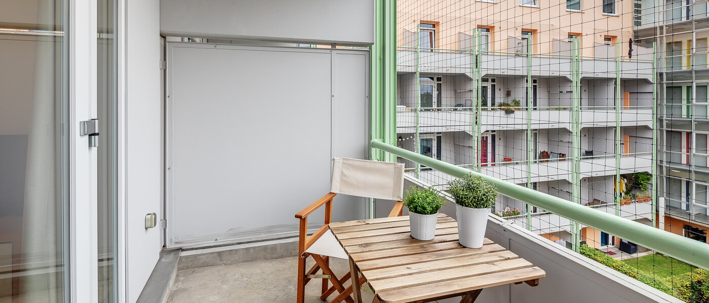 abitazione München Isarvorstadt 01 balcone 2543