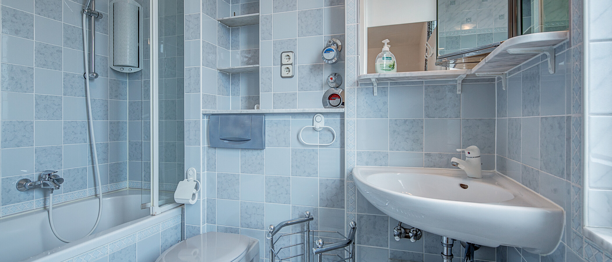 attico con terrazzo München Maxvorstadt 01 bagno 255