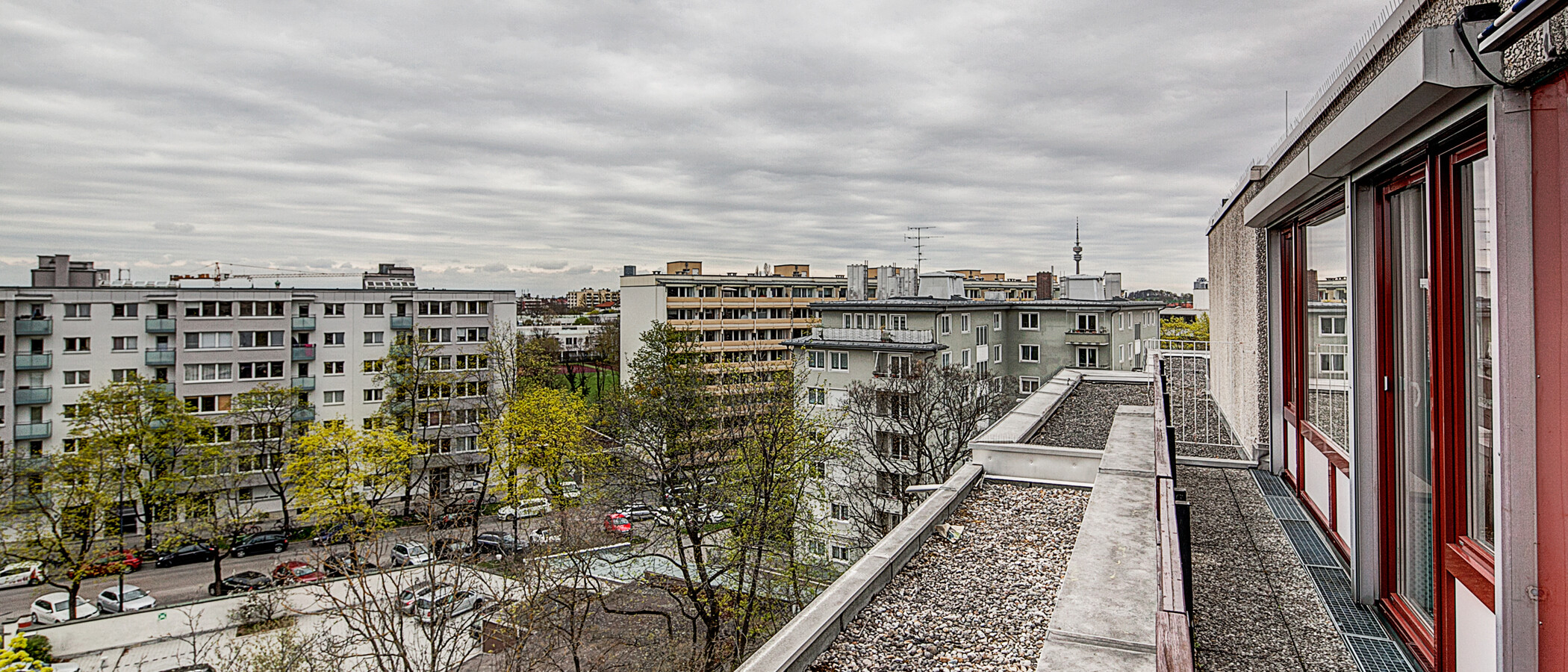 attico con terrazzo München Maxvorstadt 03 terrazza 255